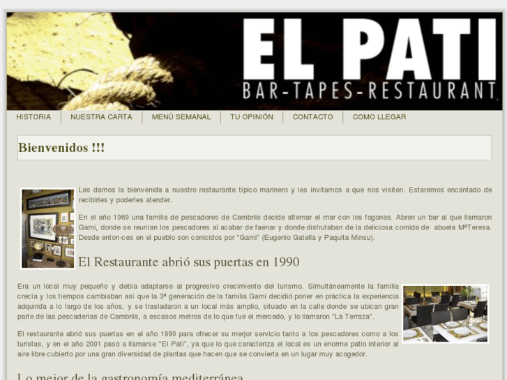 www.restaurant-elpati.es