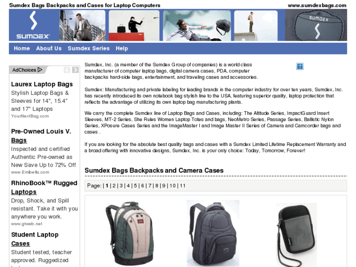 www.sumdexbags.com