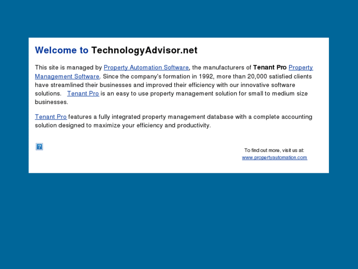 www.technologyadvisor.net