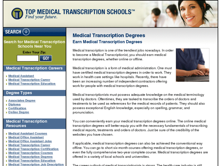 www.topmedicaltranscriptionschools.com