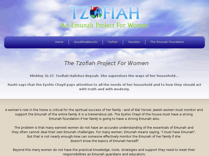 www.tzofiahproject.org