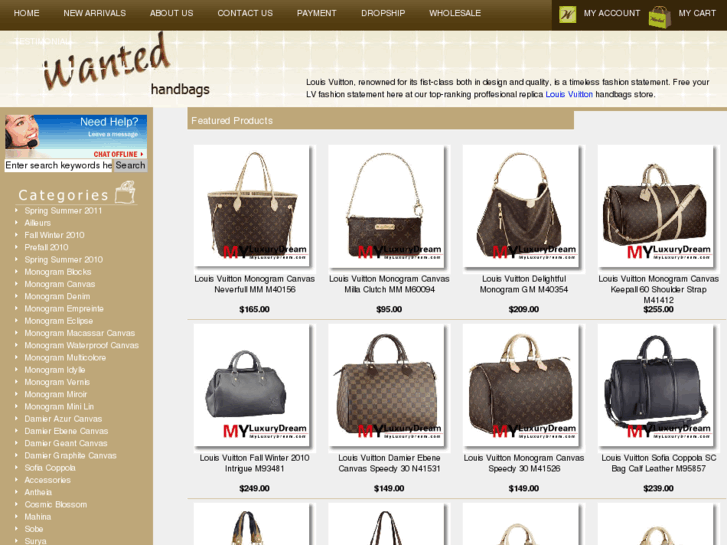 www.wantedhandbags.com