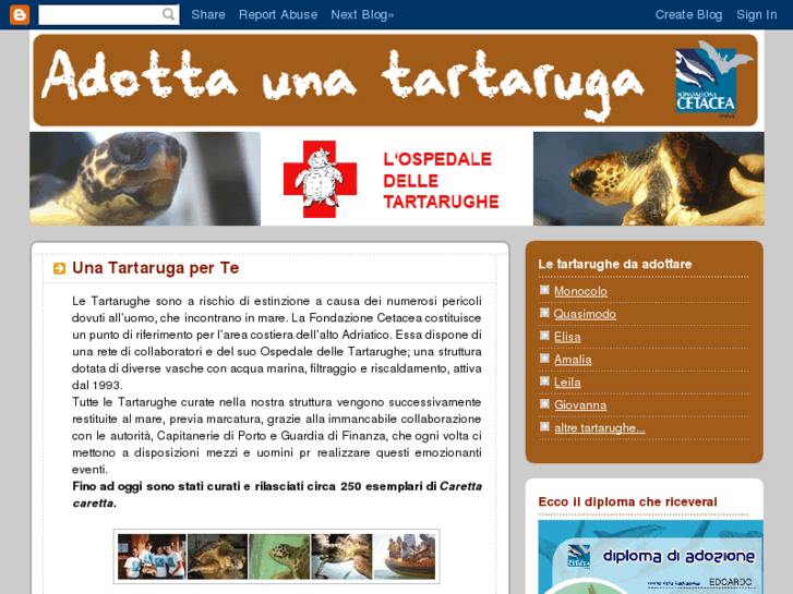 www.adottatartaruga.org