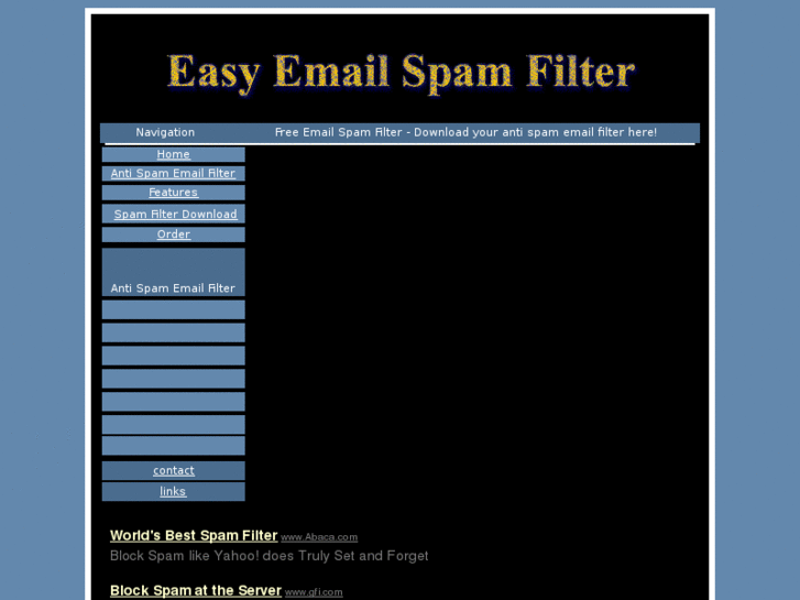 www.easyemailspamfilter.com