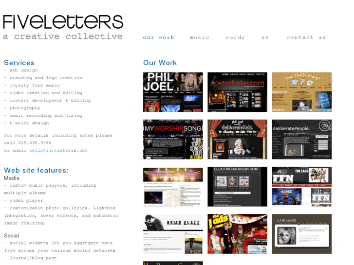 www.fiveletters.net