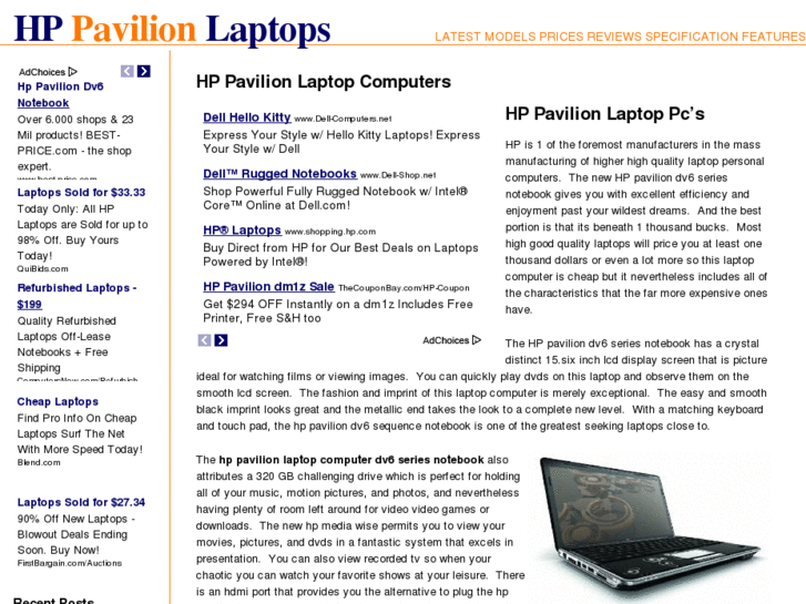 www.hppavilionlaptops.org