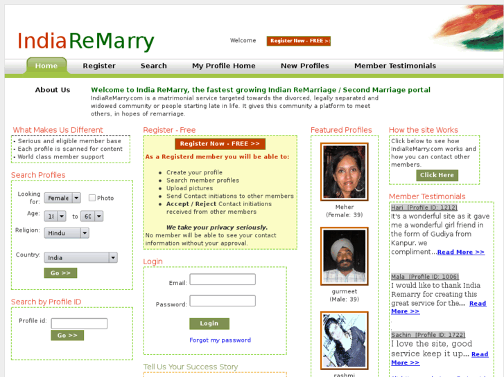 www.indiaremarry.com