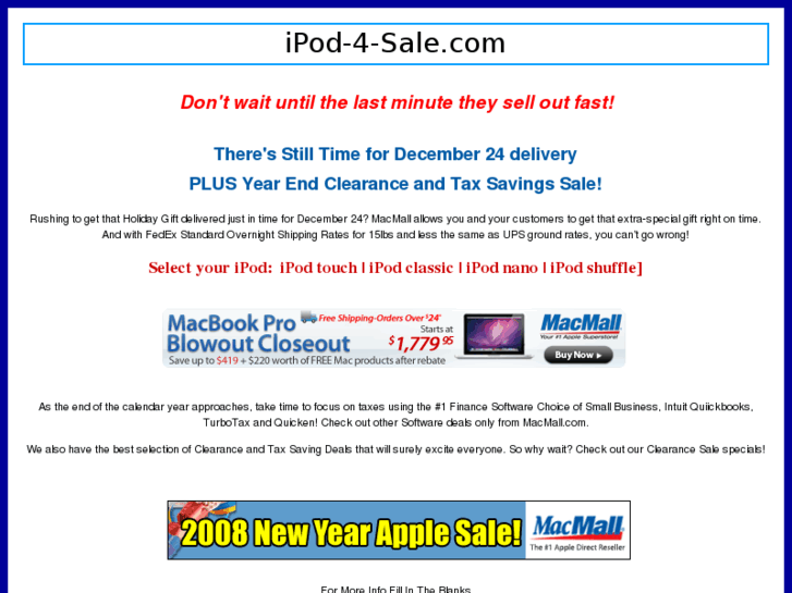 www.ipod-4-sale.com