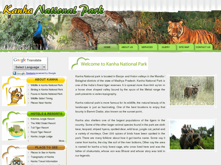 www.kanha-national-park.com