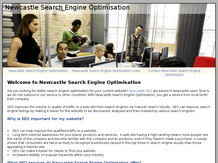 www.newcastlesearchengineoptimisation.com