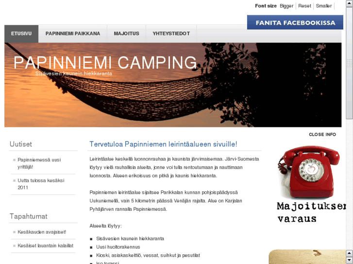 www.papinniemicamping.fi