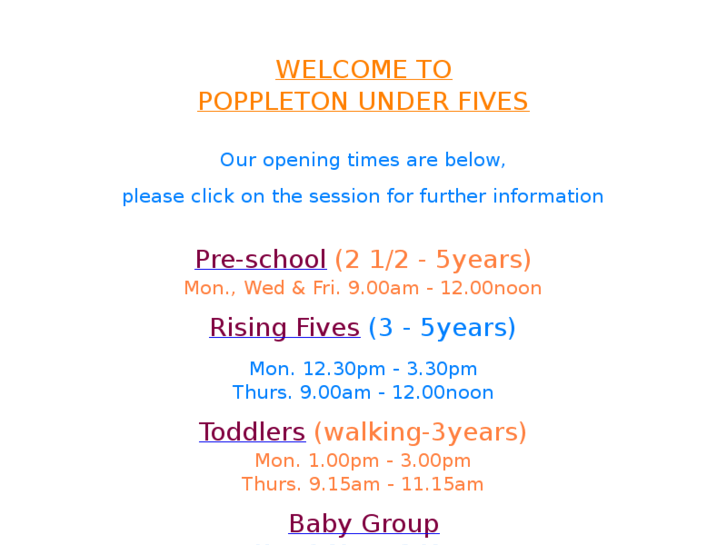 www.poppletonunderfives.org.uk