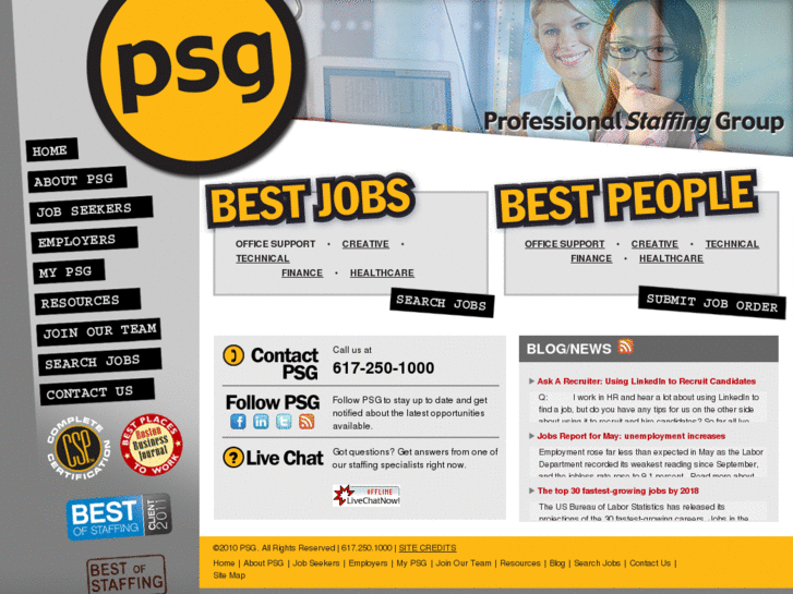 www.psgstaffing.com