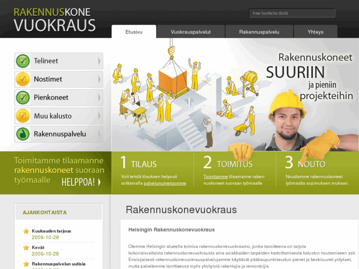 www.rakennuskonevuokraus.fi