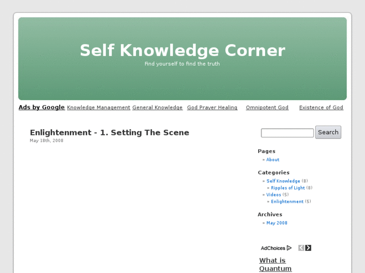 www.selfknowledgecorner.com
