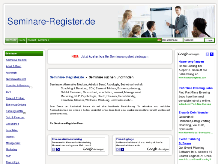 www.seminare-register.com