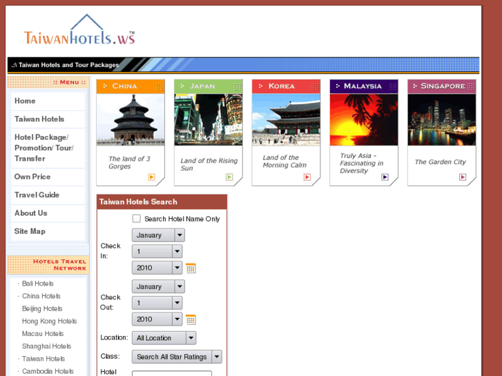 www.taiwanhotels.ws