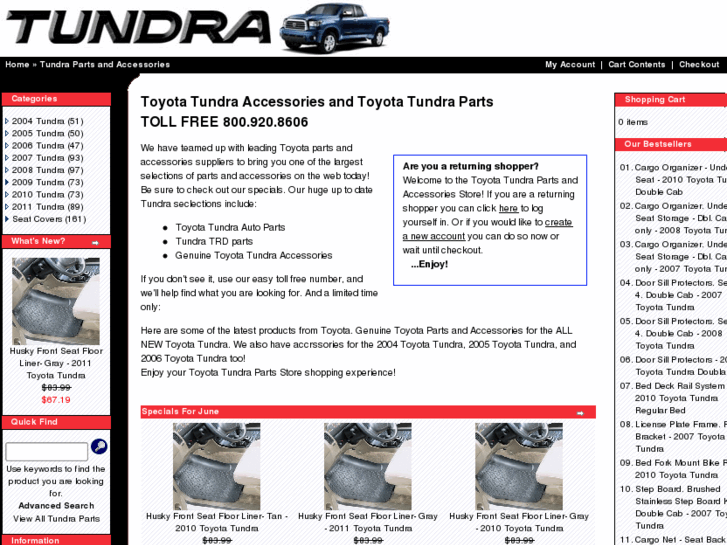 www.tundrapartsstore.com