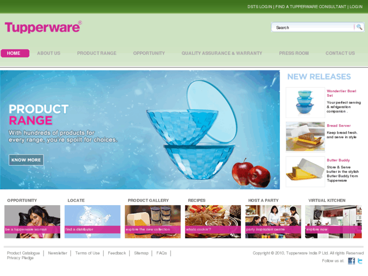 www.tupperwareindia.com