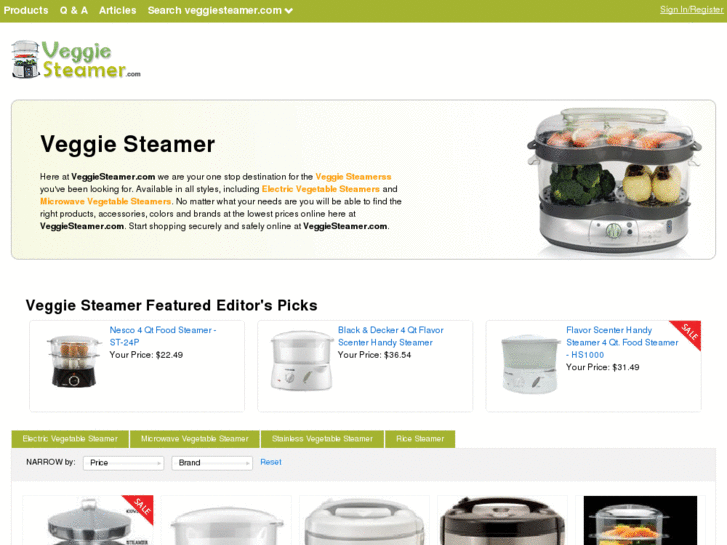 www.veggiesteamer.com