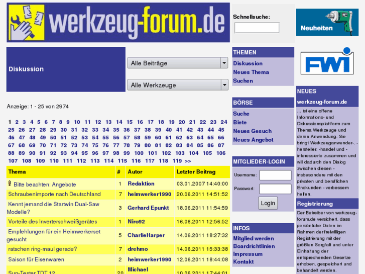 www.werkzeug-forum.com