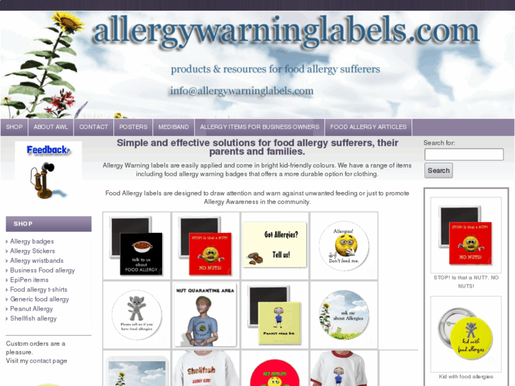 www.allergywarninglabels.com