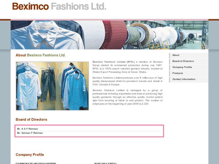 www.beximcofashions.com