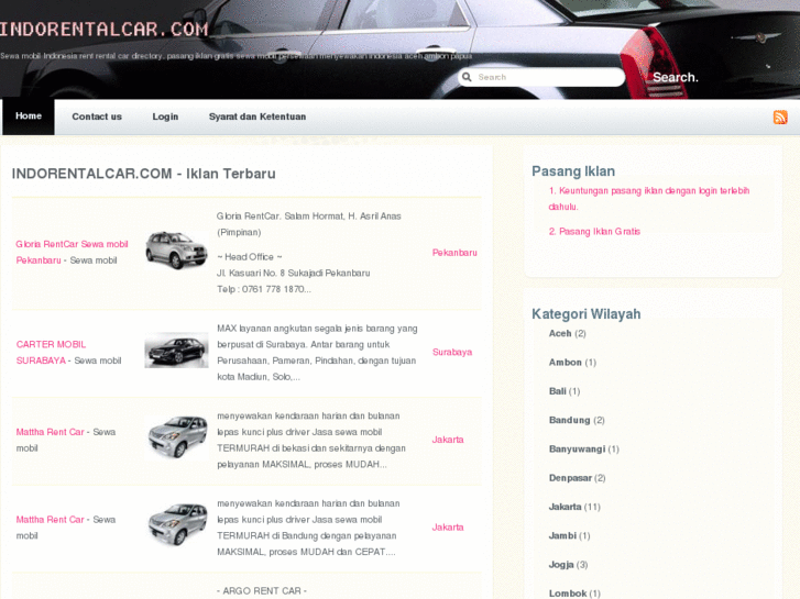 www.indorentalcar.com