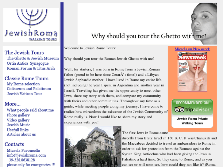 www.jewish-rome.com