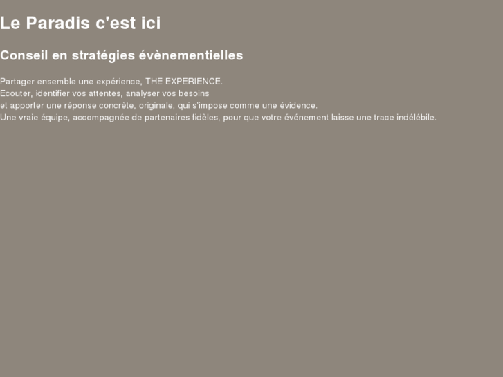 www.le-paradis-ici.com