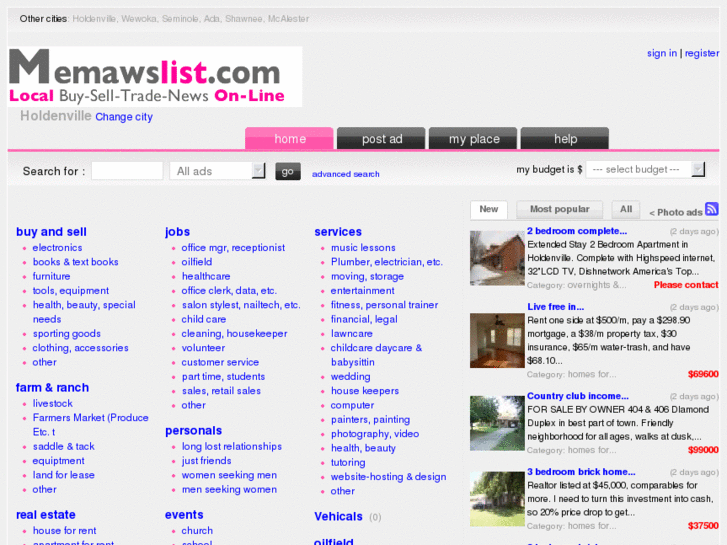 www.memawslist.com
