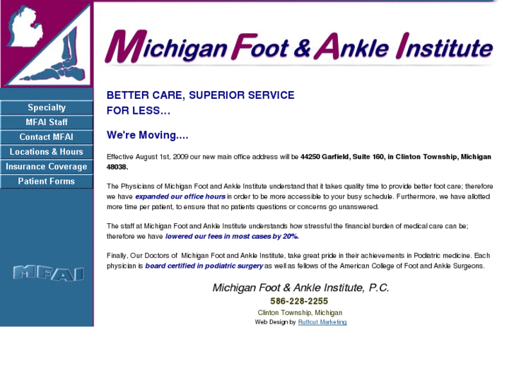 www.michiganfootandankleinstitute.com