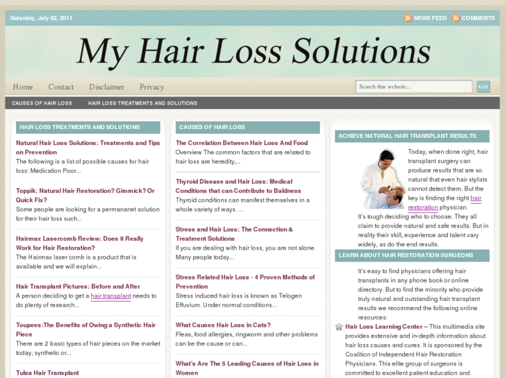 www.my-hair-loss-solutions.com