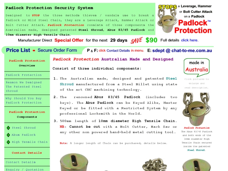 www.padlock-protection.com.au