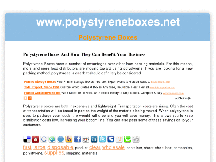 www.polystyreneboxes.net