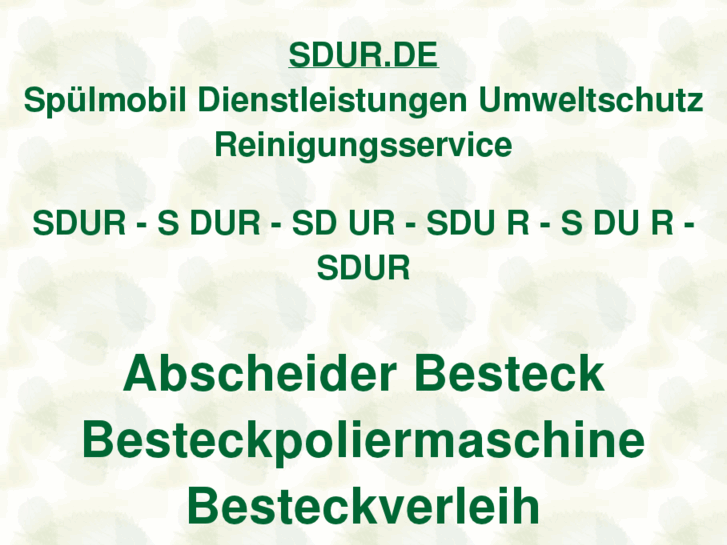 www.sdur.de