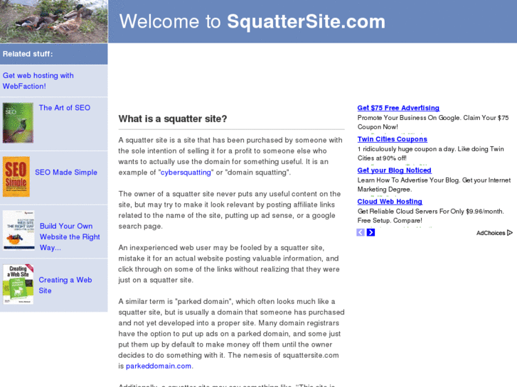 www.squattersite.com