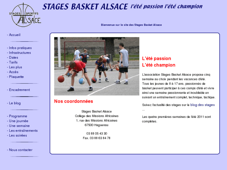 www.stages-basket.com