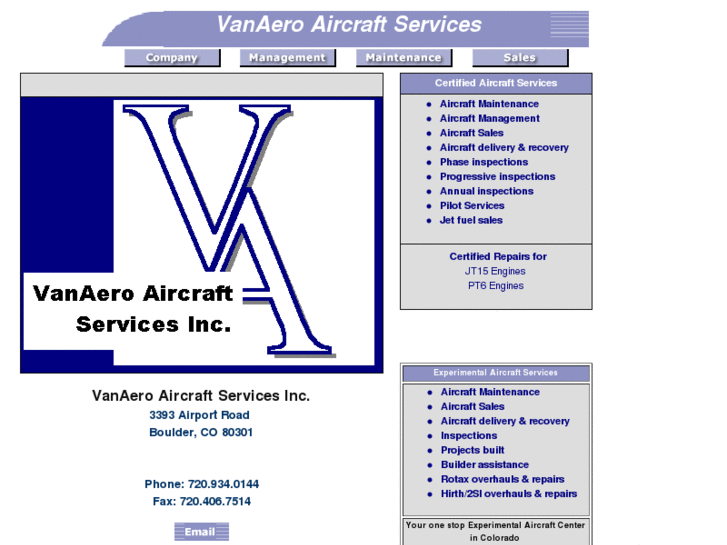 www.vanaero.com