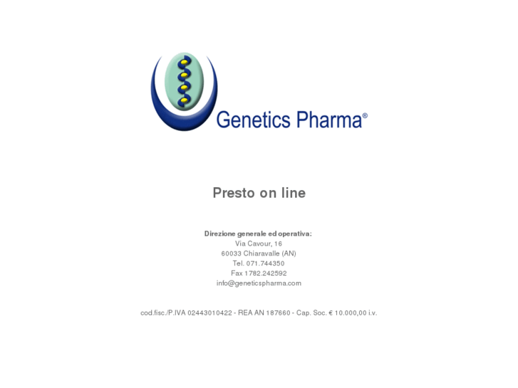 www.geneticspharma.com