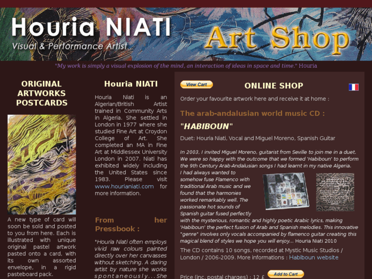 www.hourianiati-artshop.com