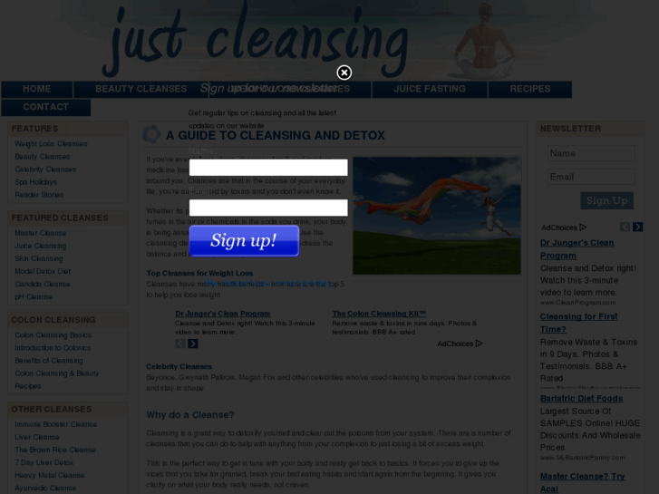 www.justcleansing.com