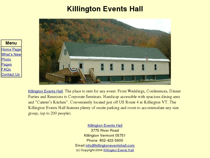 www.killingtoneventshall.com