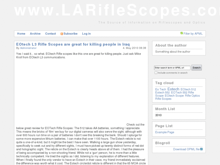 www.lariflescopes.com