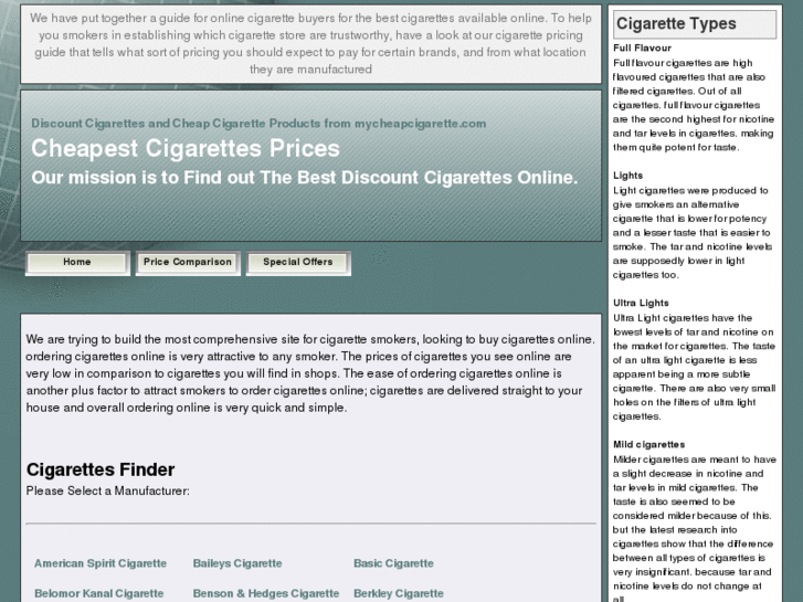 www.mycheapcigarette.com