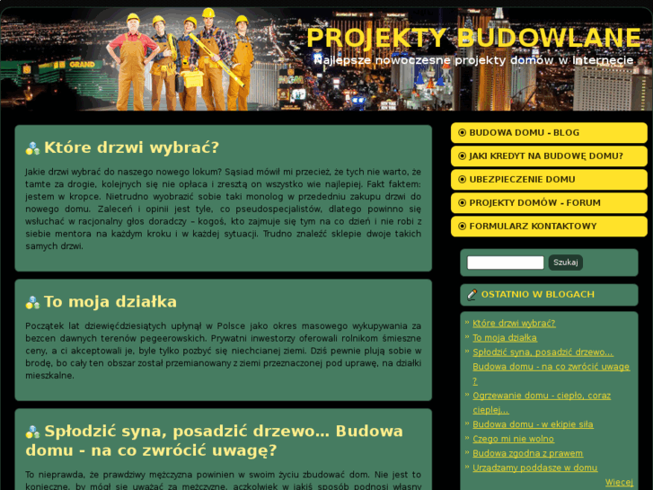 www.projektybudowlane.info