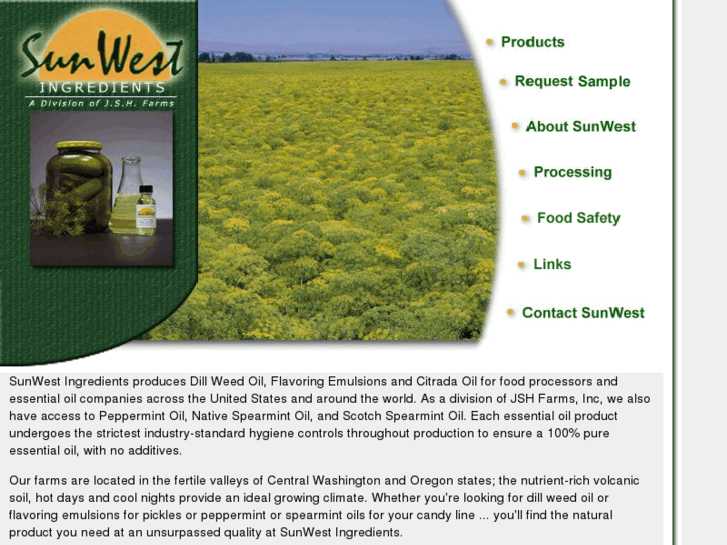 www.sunwestingredients.com