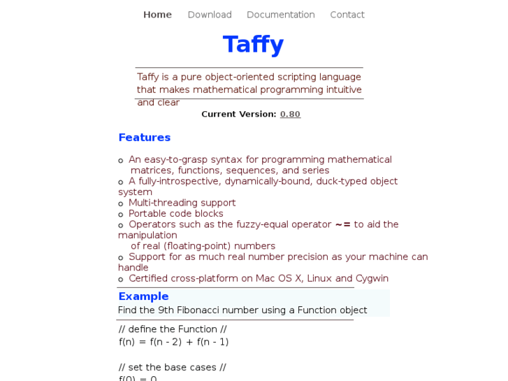 www.taffy-lang.org