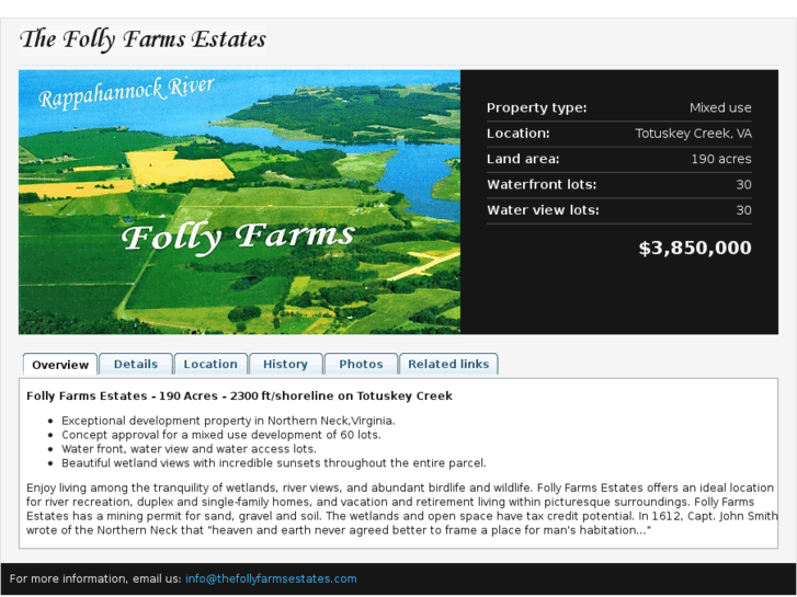 www.thefollyfarmsestates.com