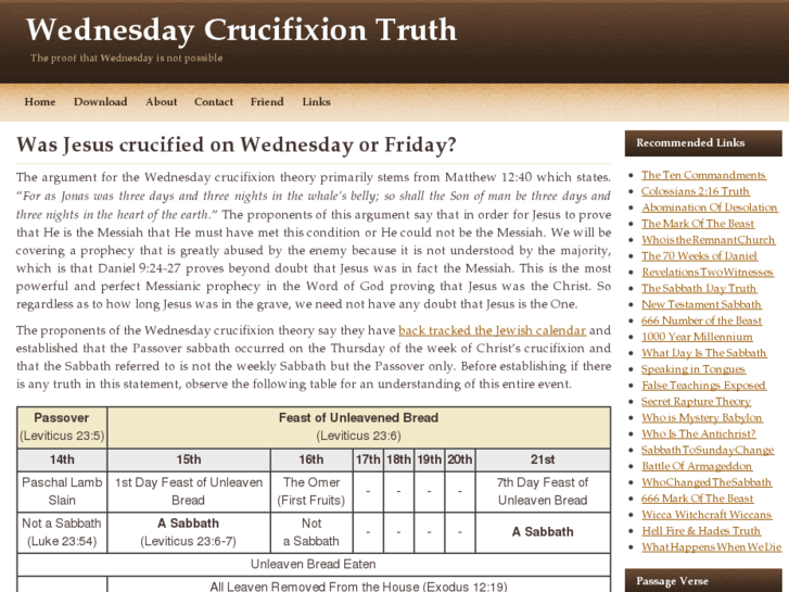 www.wednesdaycrucifixion.com